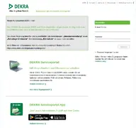 Kleine Seitenvorschau von dsp.dekra.de