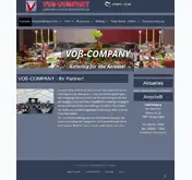 Kleine Seitenvorschau von voss-company.de