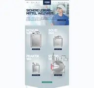 Kleine Seitenvorschau von vosspro.de
