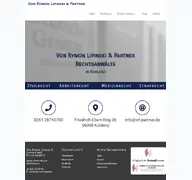 Kleine Seitenvorschau von vrl-partner.de