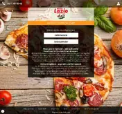 Kleine Seitenvorschau von pizzalazio.de