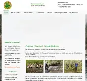 Kleine Seitenvorschau von survival-malente.de