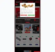 Kleine Seitenvorschau von saalebulls-fanshop.de