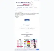 Kleine Seitenvorschau von vv-duhnen.de