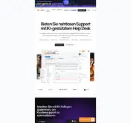 Kleine Seitenvorschau von liveagent.de