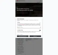 Kleine Seitenvorschau von rheinruhrexpress.de