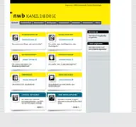 Kleine Seitenvorschau von nwb-kanzleiboerse.de