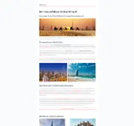 Kleine Seitenvorschau von dubai-tipps.de