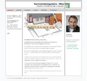 Kleine Seitenvorschau von sv-weis.de