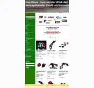 Kleine Seitenvorschau von duc-store.de