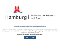 Kleine Seitenvorschau von oa.hamburg.de