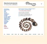 Kleine Seitenvorschau von steinklang.de