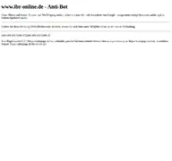 Kleine Seitenvorschau von ibr-online.de