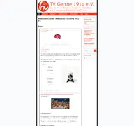 Kleine Seitenvorschau von tv-gerthe.de