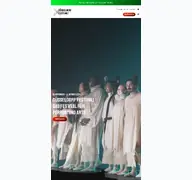 Kleine Seitenvorschau von duesseldorf-festival.de