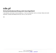Kleine Seitenvorschau von cda.pl
