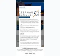 Kleine Seitenvorschau von oberhausen-rheinhausen.de