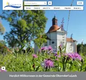Kleine Seitenvorschau von oberndorf-am-lech.de