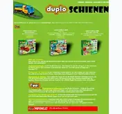 Kleine Seitenvorschau von duplo-schienen.de