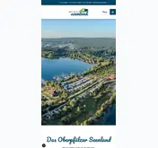 Kleine Seitenvorschau von oberpfaelzer-seenland.de