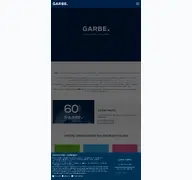 Kleine Seitenvorschau von garbe.de