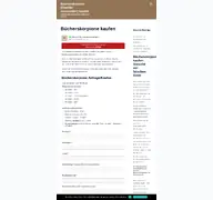 Kleine Seitenvorschau von buecherskorpion-biene.de