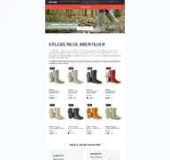 Kleine Seitenvorschau von dunlopboots.de