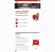 Kleine Seitenvorschau von dustbox.de