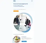 Kleine Seitenvorschau von pca.de