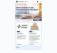 Kleine Seitenvorschau von stadtbuecherei-walldorf.de