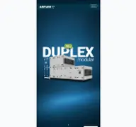 Kleine Seitenvorschau von duplex-modular.airflow.de