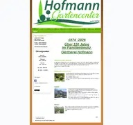 Kleine Seitenvorschau von gartencenter-hofmann.de