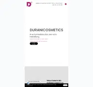 Kleine Seitenvorschau von duranicosmetics.de