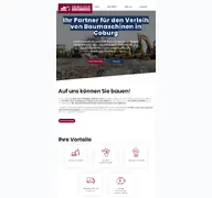 Kleine Seitenvorschau von kk-baumaschinen.de