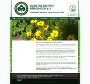 Kleine Seitenvorschau von gartenfreunde-bb.de