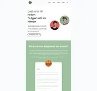 Kleine Seitenvorschau von bulgarisch-online.de