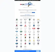 Kleine Seitenvorschau von ecarsearch.de