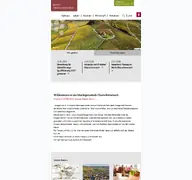 Kleine Seitenvorschau von oberschwarzach.de