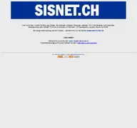 Kleine Seitenvorschau von sisnet.ch