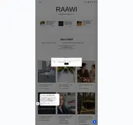 Kleine Seitenvorschau von raawi.de