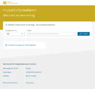 Kleine Seitenvorschau von dvag-produktinformationen.de