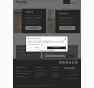 Kleine Seitenvorschau von objectflor.de
