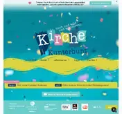 Kleine Seitenvorschau von kirche-kunterbunt.de