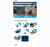 Kleine Seitenvorschau von obm-baumaschinen.de