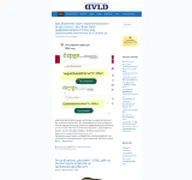 Kleine Seitenvorschau von dvld.de