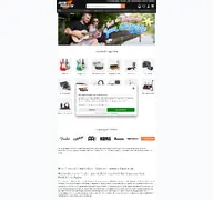 Kleine Seitenvorschau von musik-produktiv.de