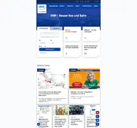 Kleine Seitenvorschau von vrminfo.de