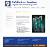 Kleine Seitenvorschau von dvt-zentrum-bensheim.de