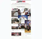 Kleine Seitenvorschau von dvwe-dart.de