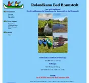 Kleine Seitenvorschau von rolandkanu.de